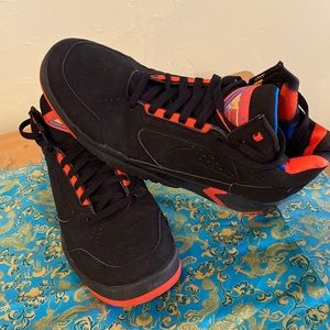 Nike Air Flight Lite Mid Black Team Orange.
